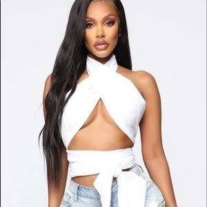 Ivory Crop Top (NWT)